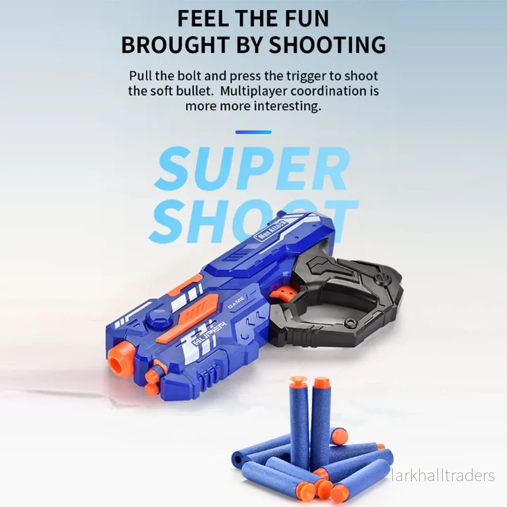 Soft Bullet "Super Shoot" - 4 olika, supercoola pistoler - - Bild 3