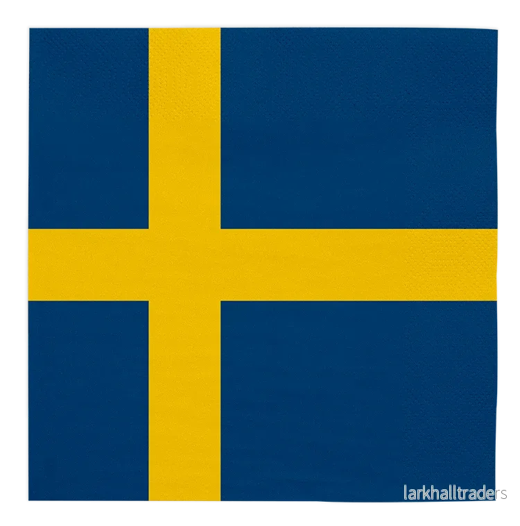 Servetter, Sverige 33×33 cm 20 st
