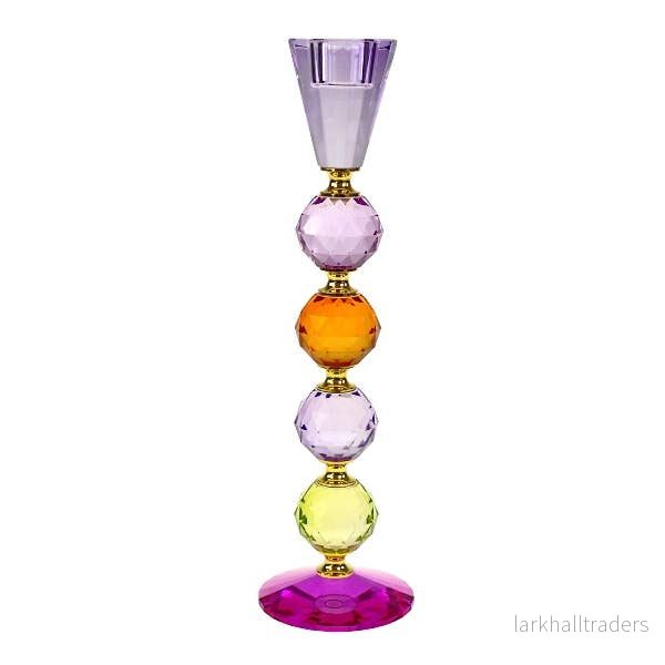 Crystalline Ljusstake i glas Multi Crystalline Ljusstake i glas Multi