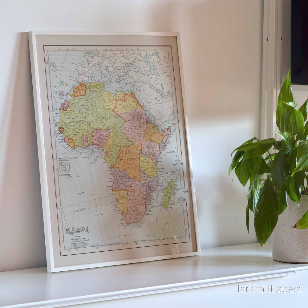 Afrikakarta Poster - Bild 3