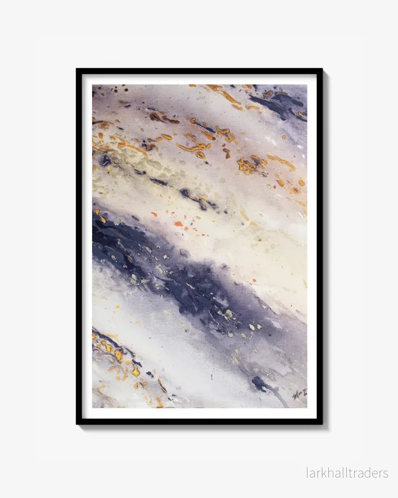 Fine Art Print: Marble Wave Piece 2 – Svensk Havslandskapskonst - Bild 2