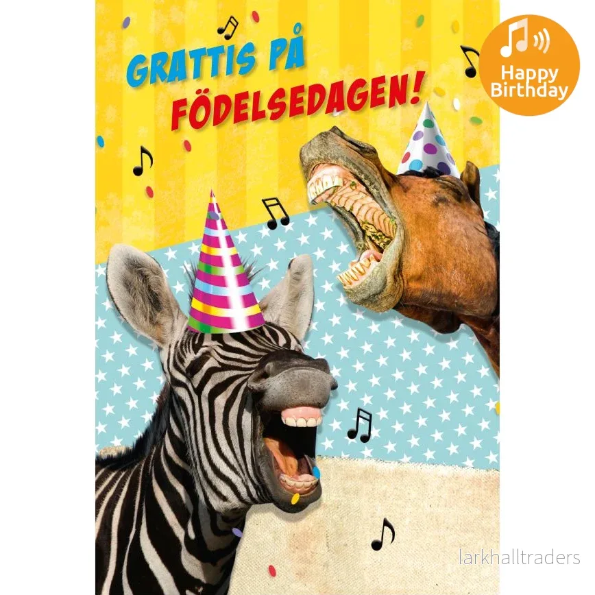 Dubbla kort med ljudeffekt, Hipp Hipp - Bild 2