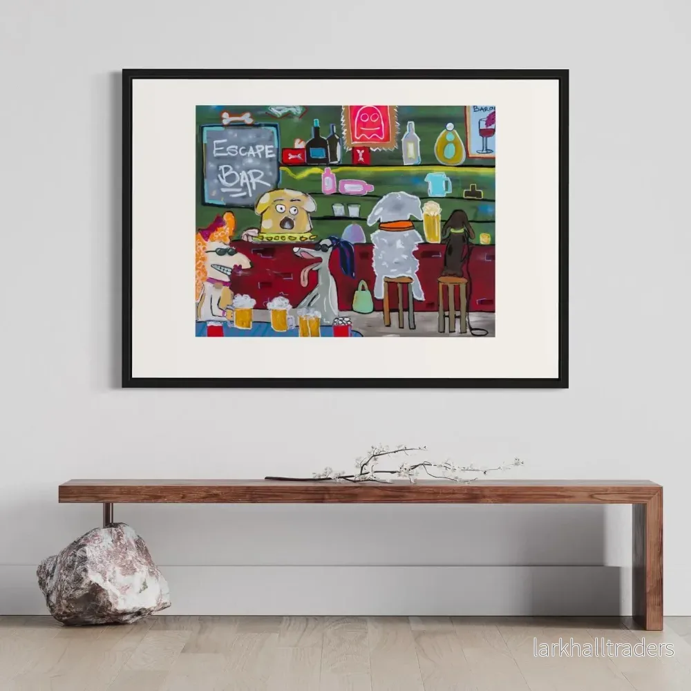Escape Bar Fine Art Print – Signerad och numrerad