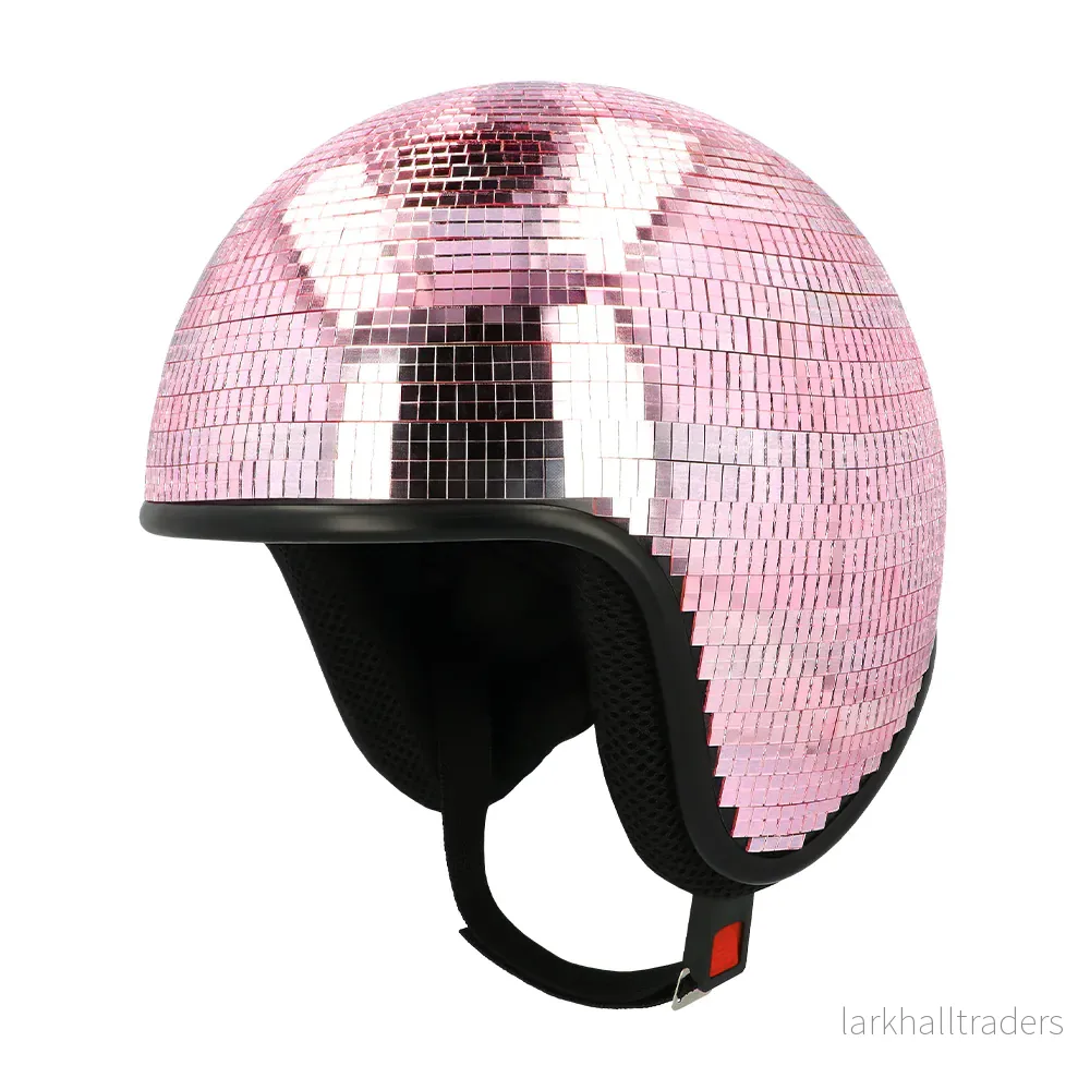 Discohjälm, rosa - Bild 2