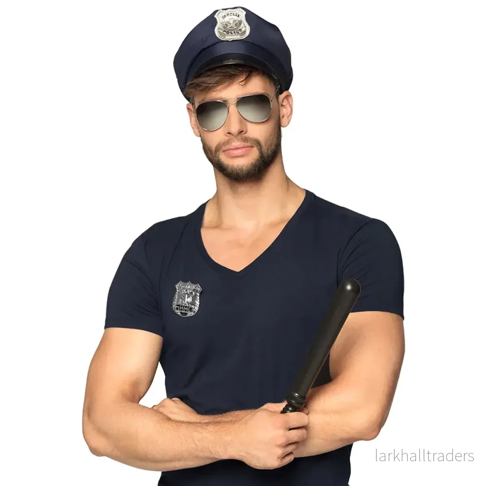 Maskeradset, polis blå - Bild 2