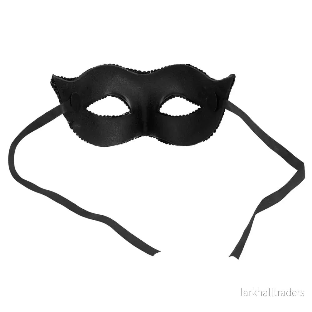 Ögonmask, Venice sequins black - Bild 3