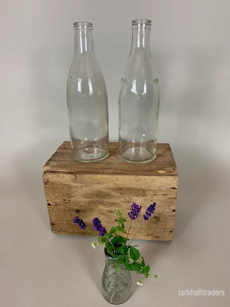 Mjölk- och gräddflaska - 1 liter - Priset är pr PCS.
