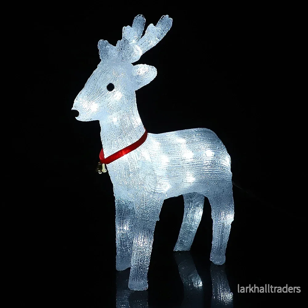 Akrylren – Höjd 40 cm med LED-lampor Akrylren – Höjd 40 cm med LED-lampor