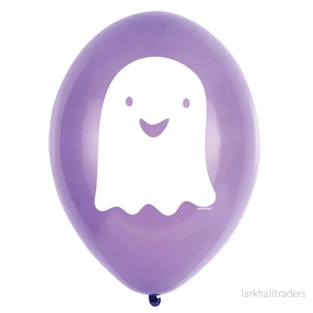 Latexballonger, Hallo-ween Friends 27.5 cm 6 st - Bild 2