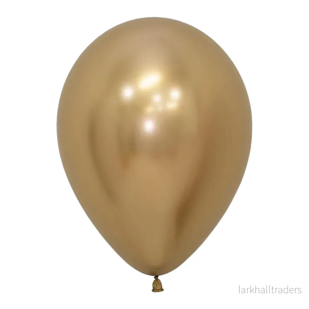 Ballonger, reflex guld 6 st - Bild 3