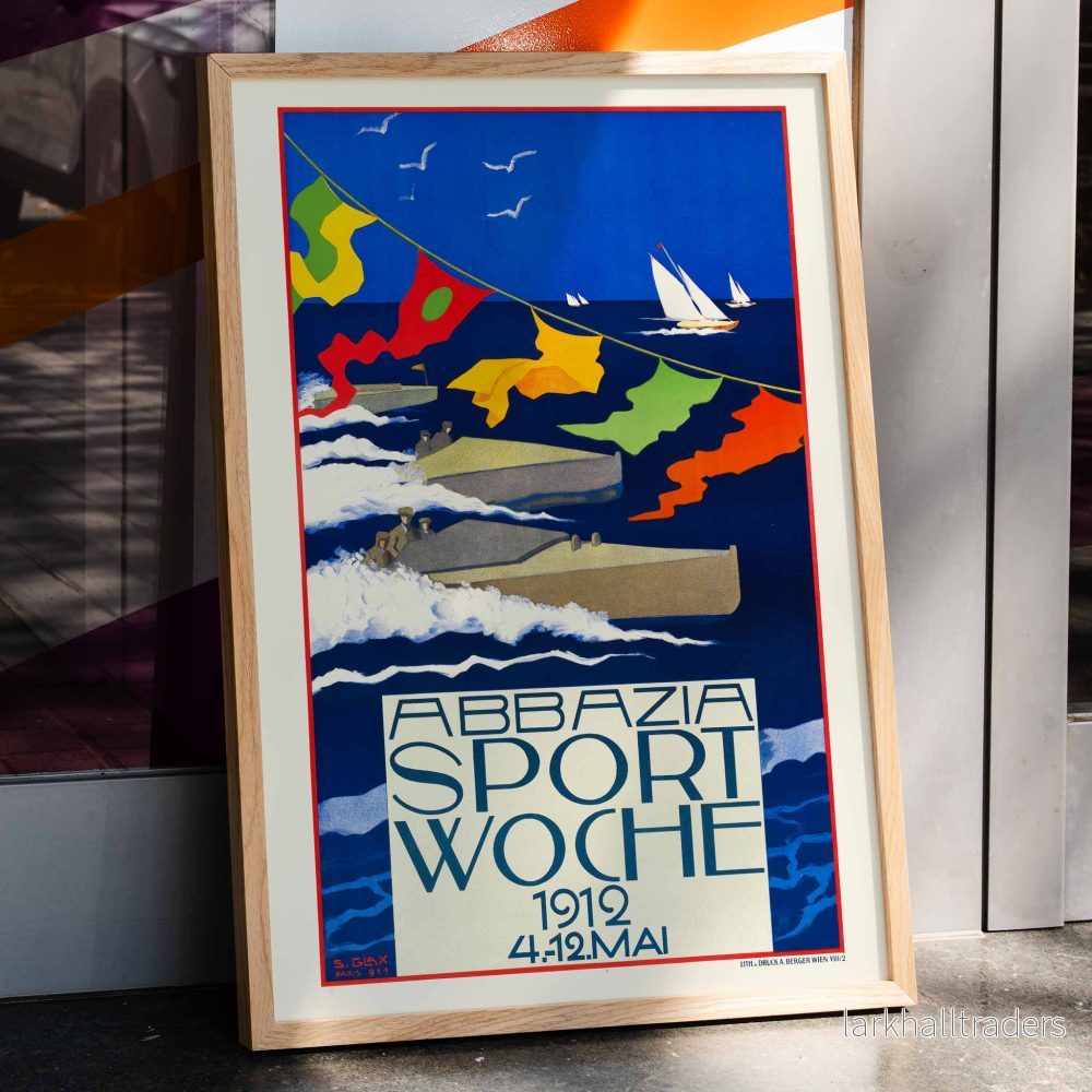 Abbazia Sport Woche Poster