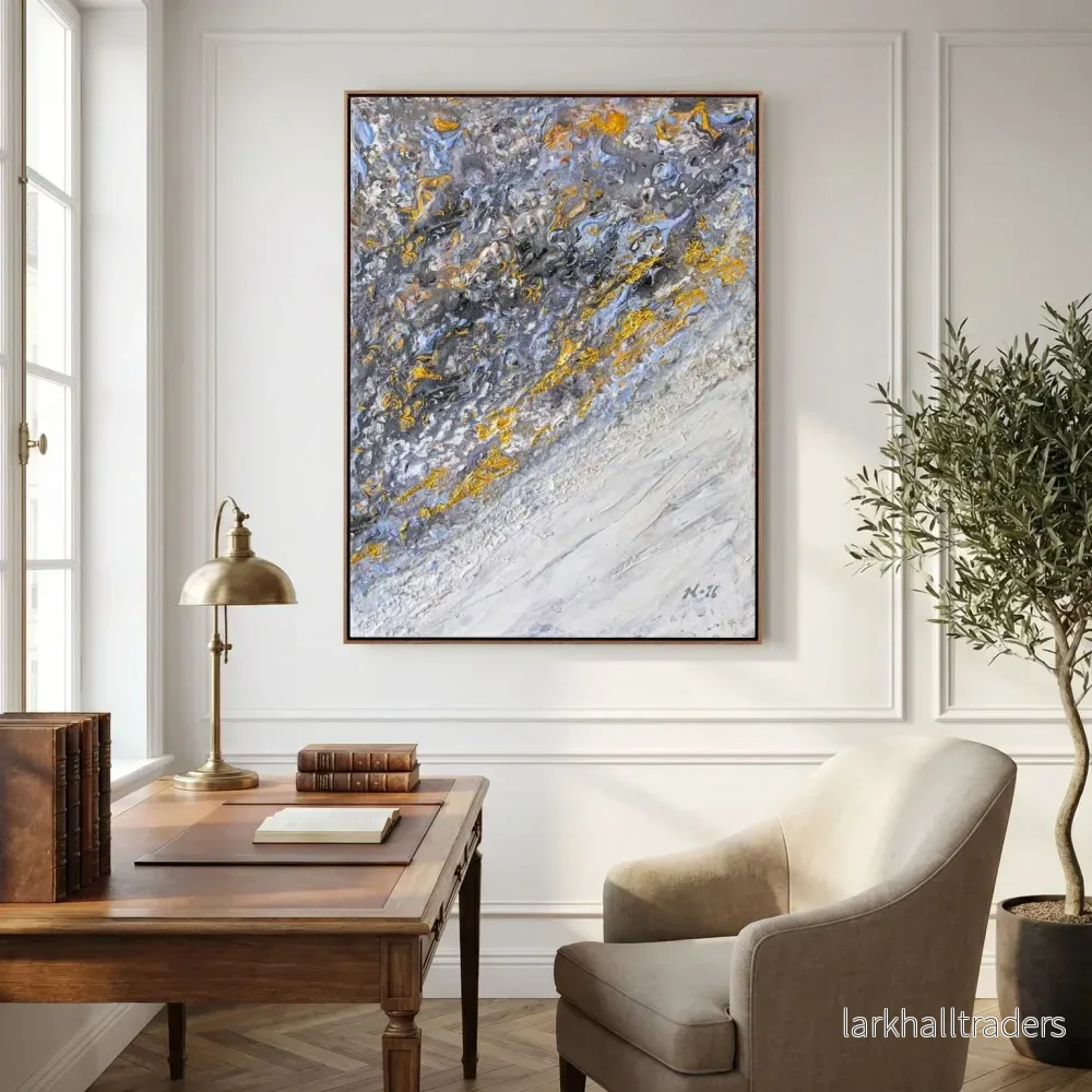 Canvas Print "Glimmering Sea Passage"| Svensk Kust Väggkonst - Bild 3