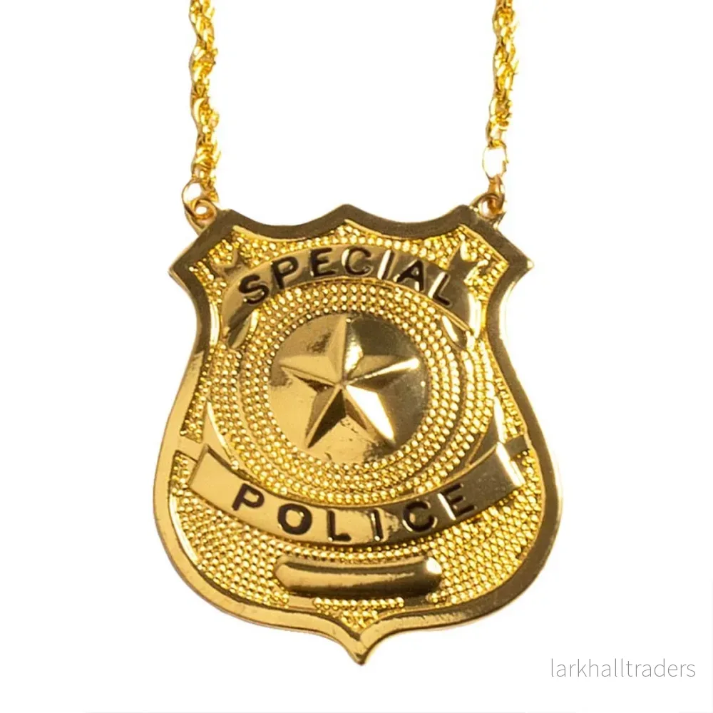 Halsband, polisbricka guld Halsband, polisbricka guld