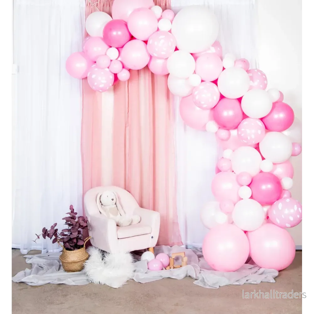 Ballongbåge, baby rosa Ballongbåge, baby rosa
