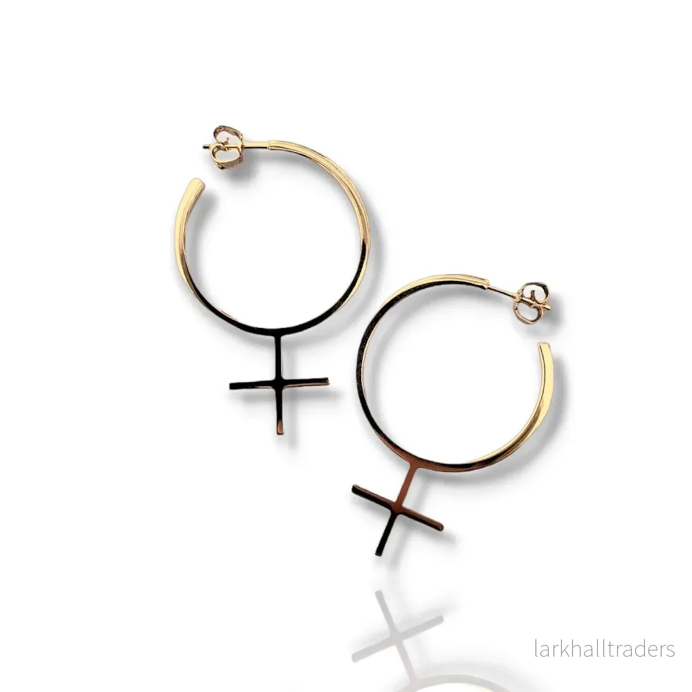 She Feminine Örhängen Rödguld She Feminine Örhängen Rödguld