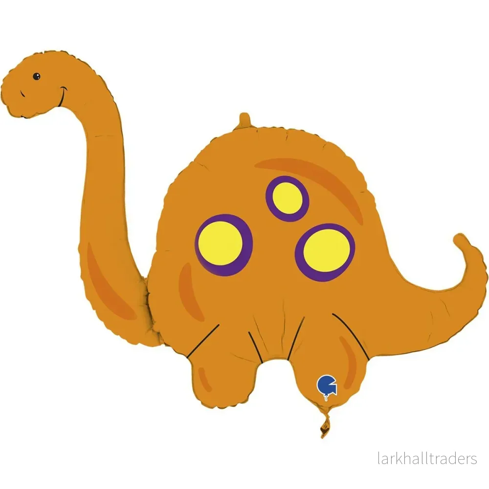 Folieballong, Brontosaurus Shape 112 cm Folieballong, Brontosaurus Shape 112 cm