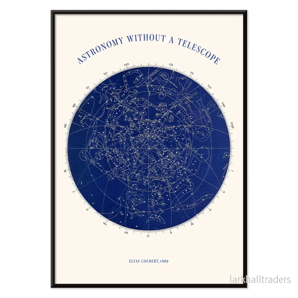 Astronomi utan teleskop Poster - Bild 2
