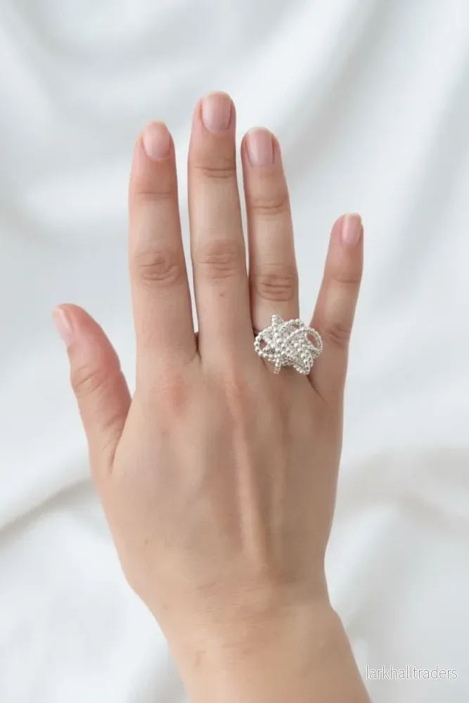 Lotta ring - handgjord silverring