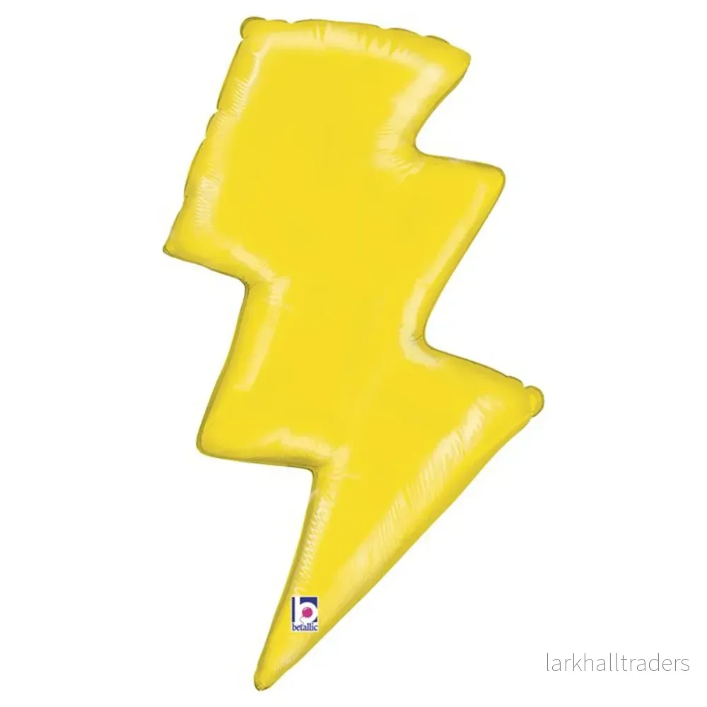 Folieballong, lightning bolt 91 cm Folieballong, lightning bolt 91 cm