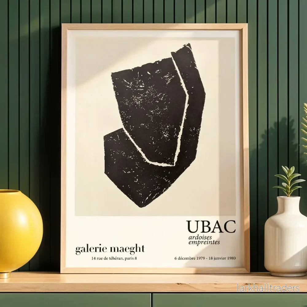 Ardoises Empreintes Poster