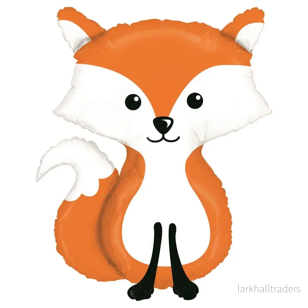 Folieballong, Woodland Fox 91 cm Folieballong, Woodland Fox 91 cm