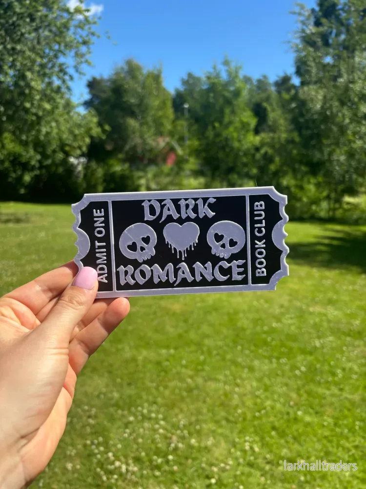Skylt - Dark Romance Biljett