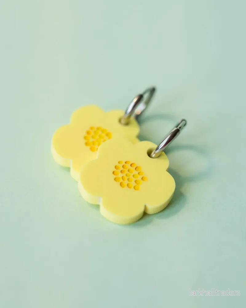 SMÖRBLOMMA - Handgjorda Örhängen - Bild 3