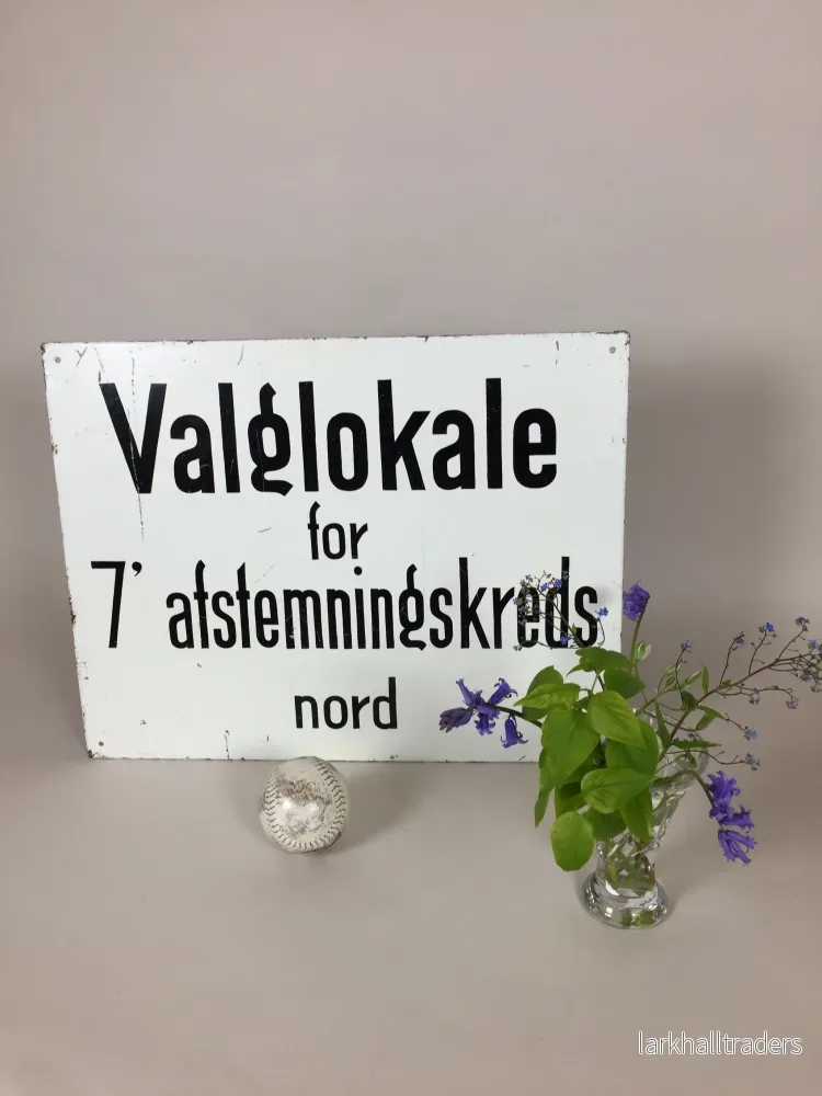 Valskylt 7 Nord