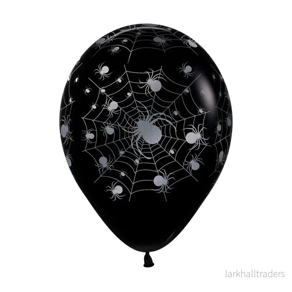 Ballonger, spindlar svarta 6 st - Bild 2