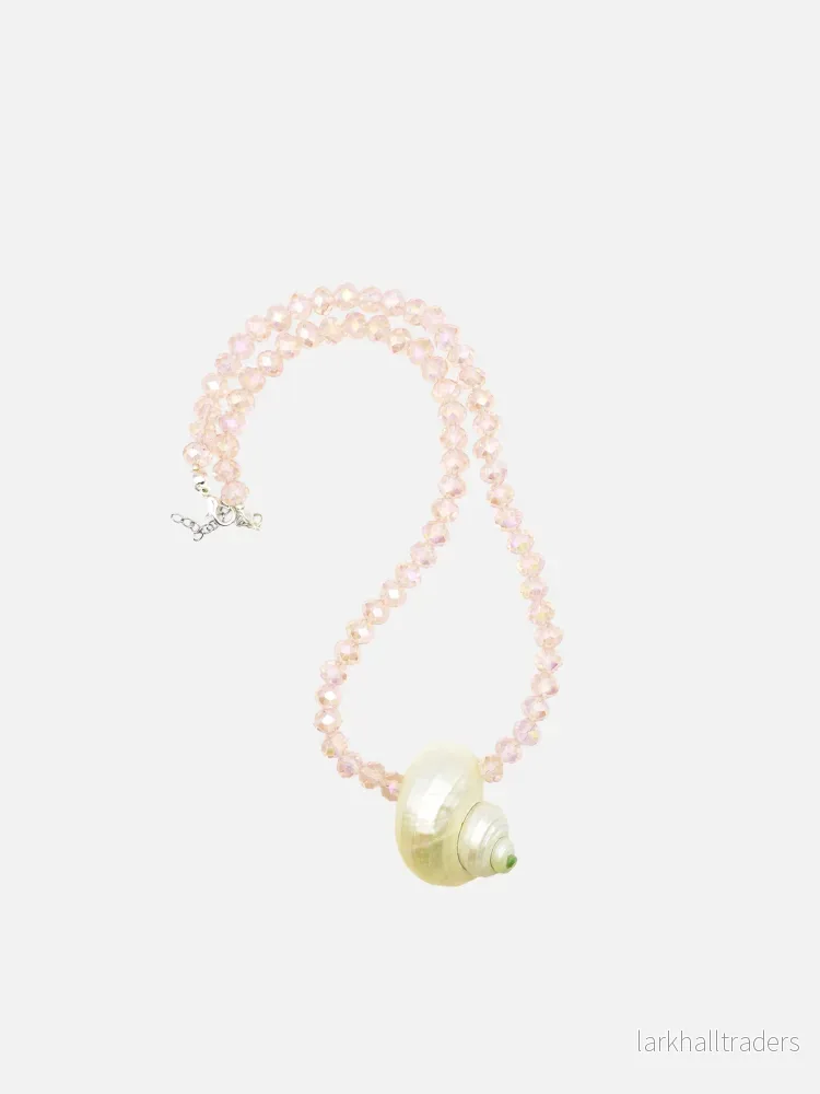 Shell & Rose Beads Halsband Shell & Rose Beads Halsband