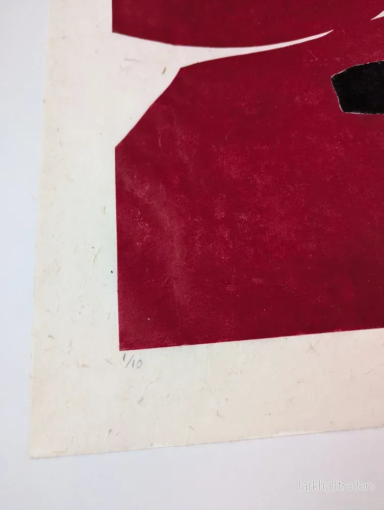 "The Core" - Linoleumsnitt Print - Bild 3