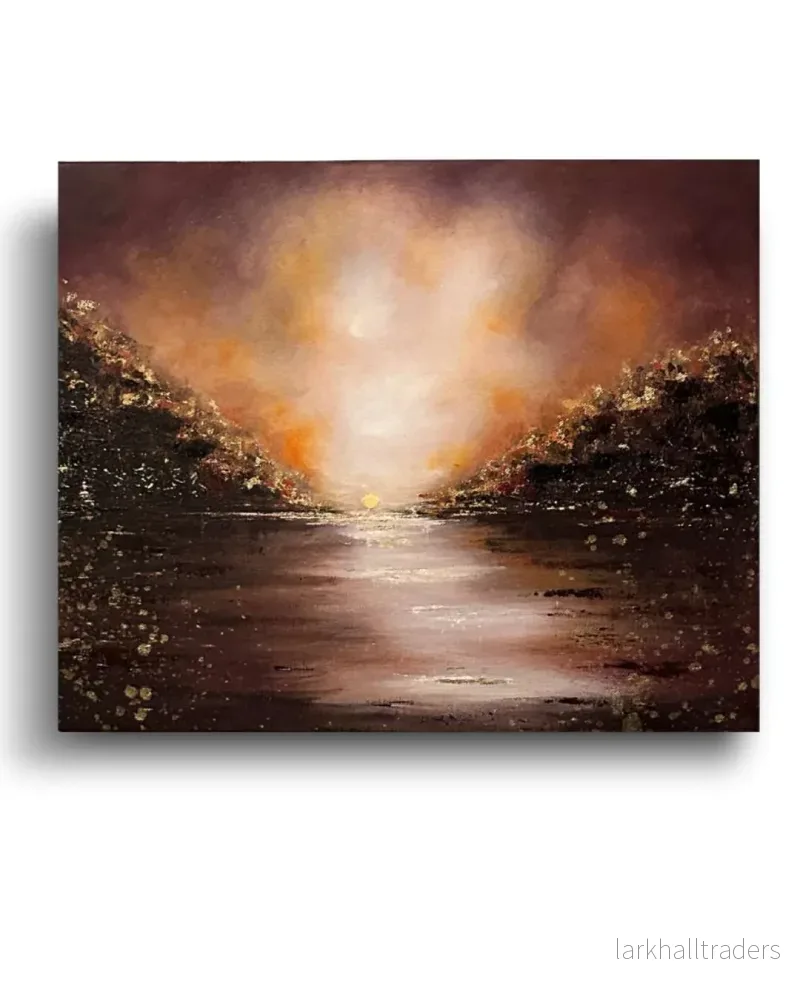 When the sun sets, original konst