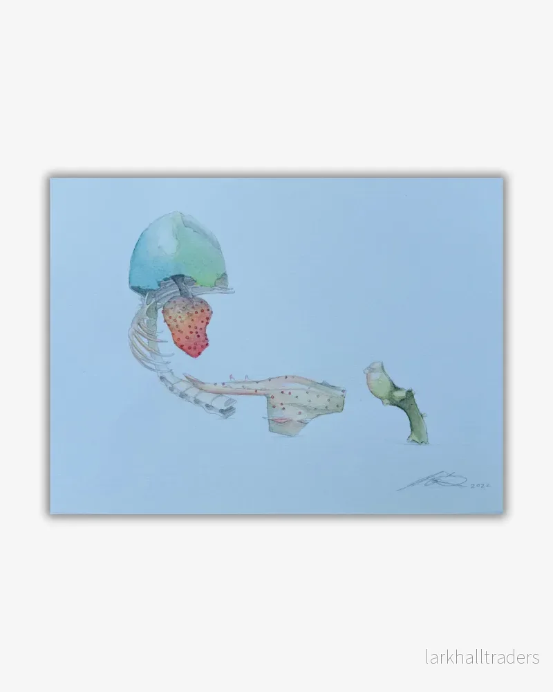 Shell, Skull and Weed. 2024 Original