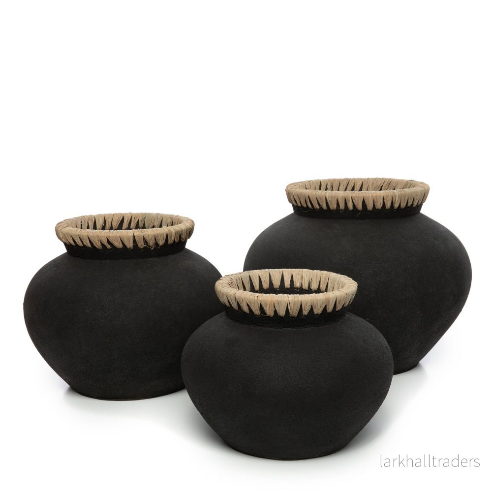 Den Styly Vase - Svart Naturlig - L - Bild 3