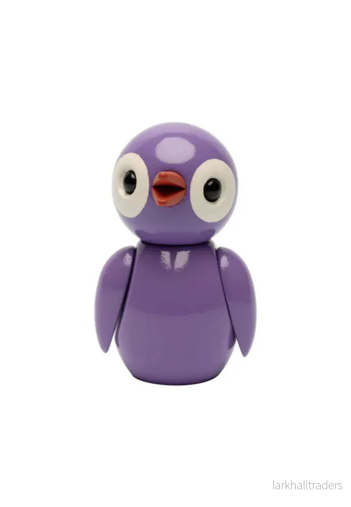 Dekoration Spring Birds Playful Lila