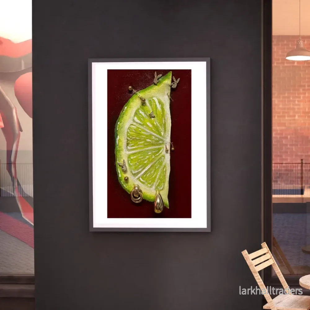 Pierced Lime Print - Bild 2
