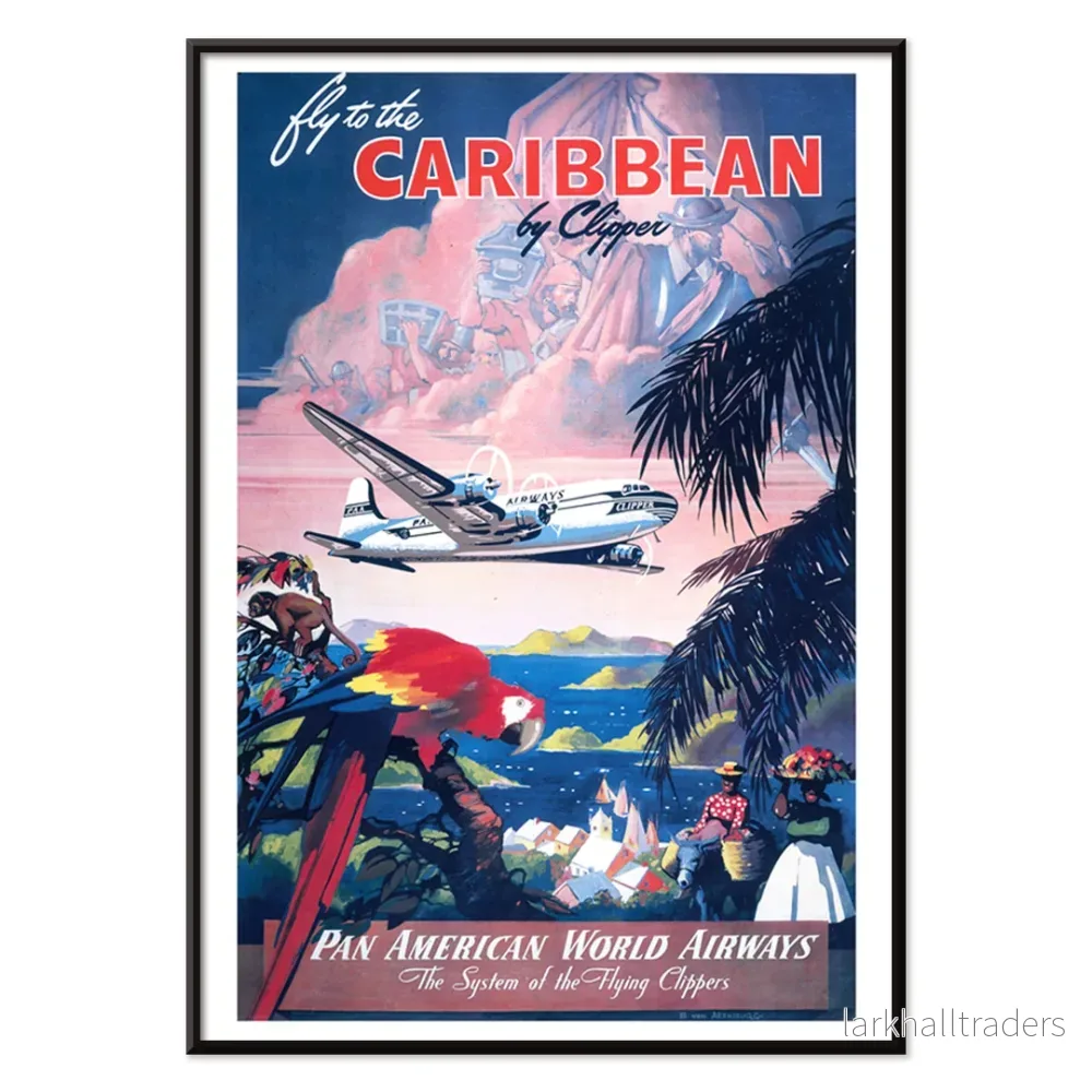 Flyg till Karibien Poster - Bild 2