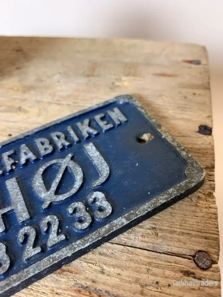 Skild från trådvarufabriken Ishøj - Bild 3