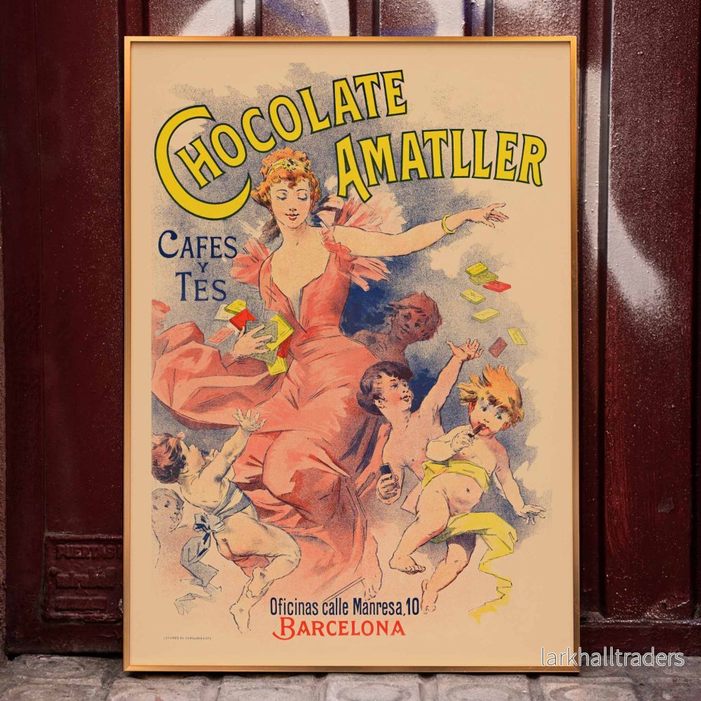 Chocolate Amatller Poster Chocolate Amatller Poster