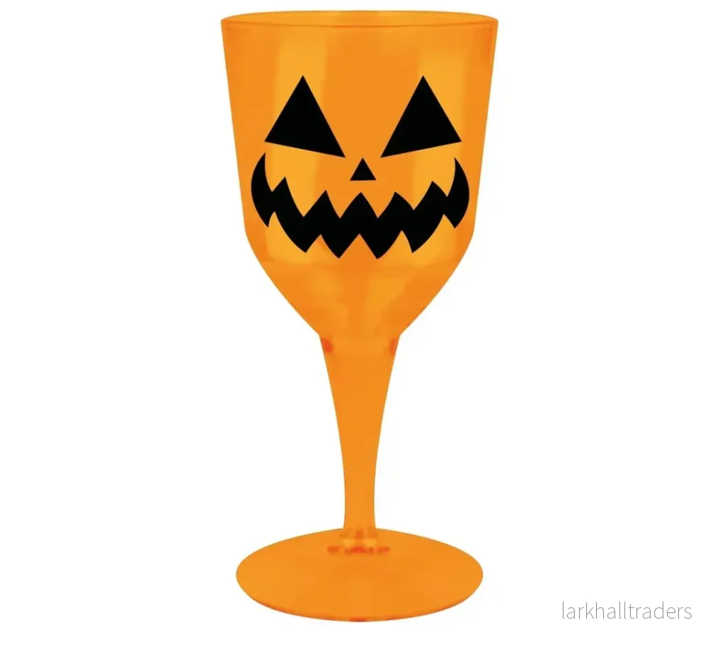 Vinglas i plast, pumpa 19 cm Vinglas i plast, pumpa 19 cm
