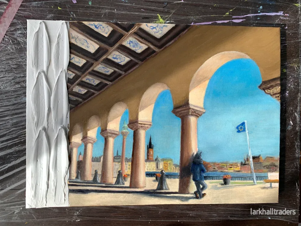 BatVader at the Stockholm City Hall Original - Bild 3