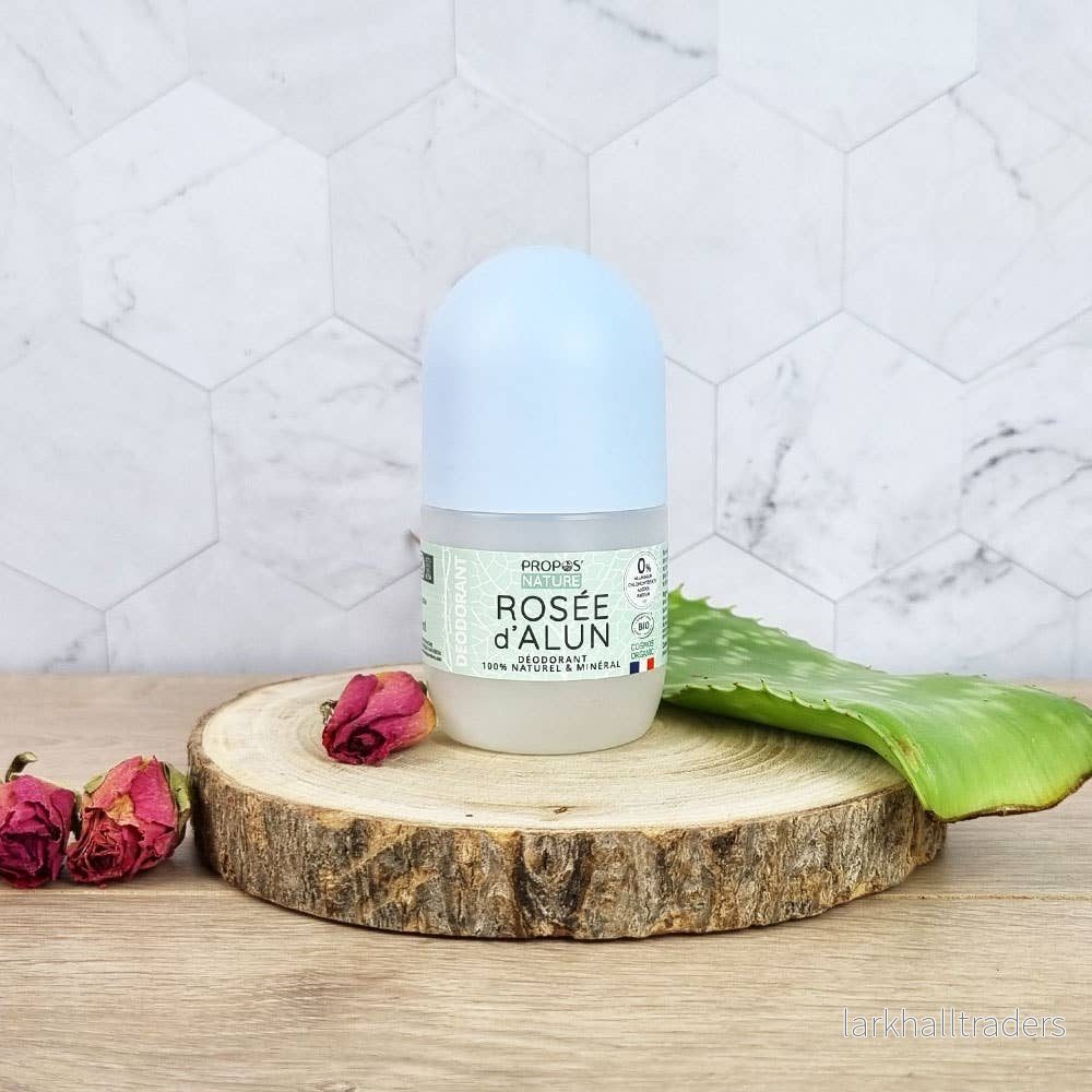 Deodorant Roll-on Rosée D’alun Naturlig & Ekologisk Deodorant Roll-on Rosée D’alun Naturlig & Ekologisk