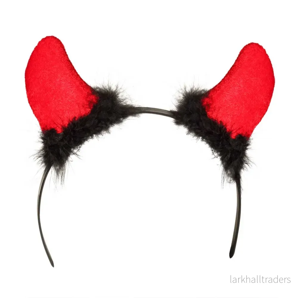 Diadem, djävulshorn enkel - Bild 2