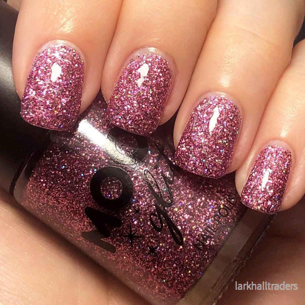 Moon Glitter Holographic Nail Polish, pink 14 ml Moon Glitter Holographic Nail Polish, pink 14 ml