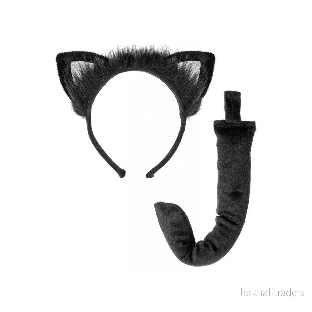 Maskeradset, katt svart - Bild 2