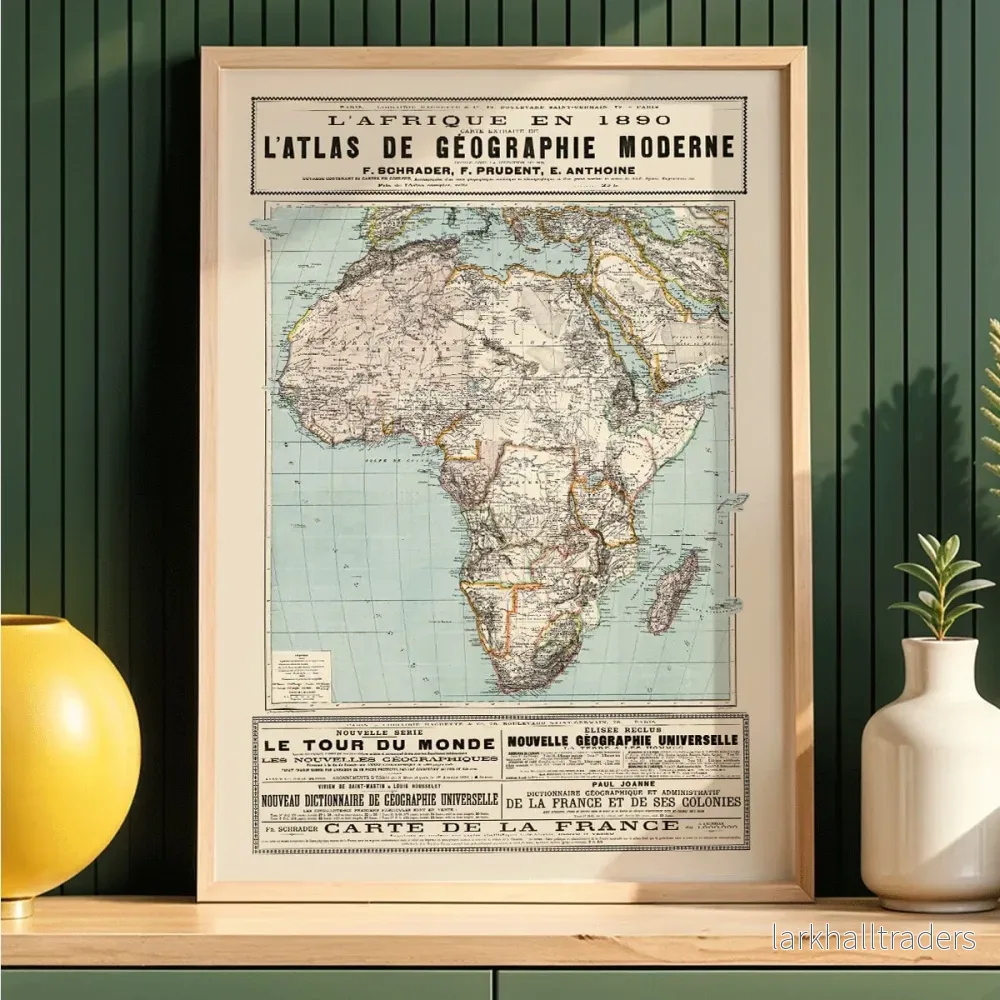 L'Afrique en 1890 Poster - Bild 3