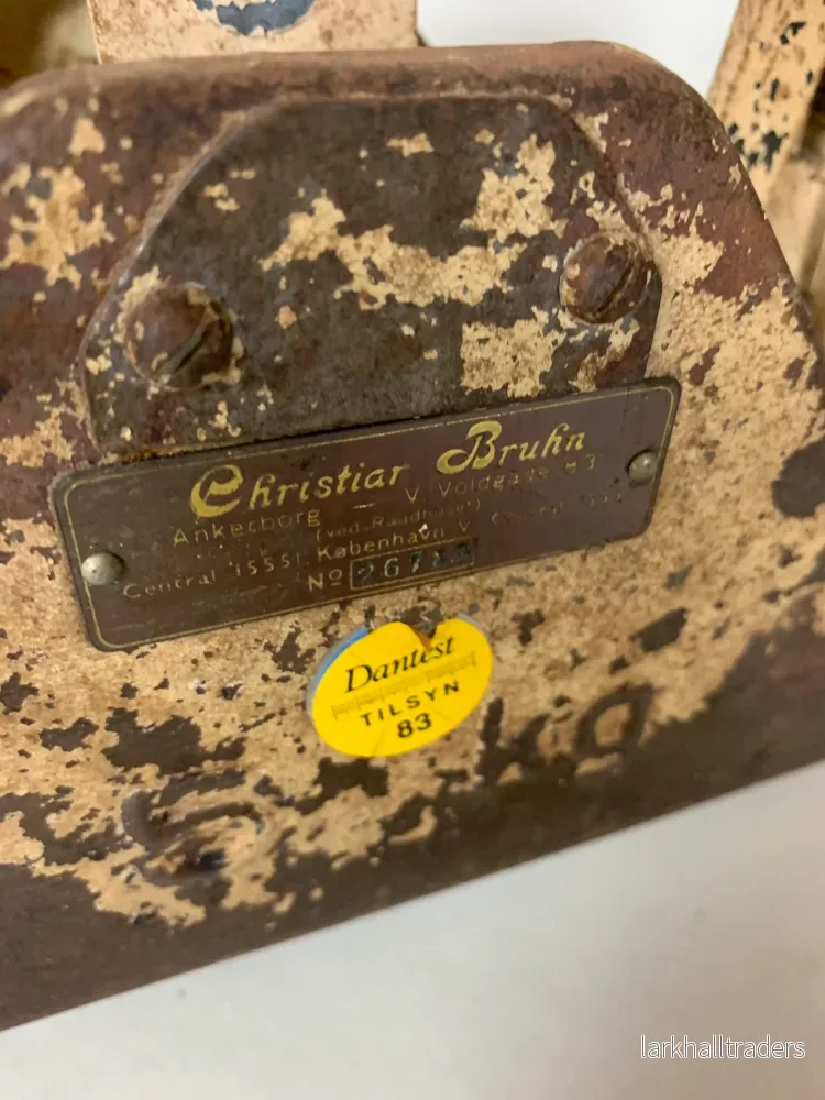 Vacker gammal vikt med mycket fin patina - Bild 3