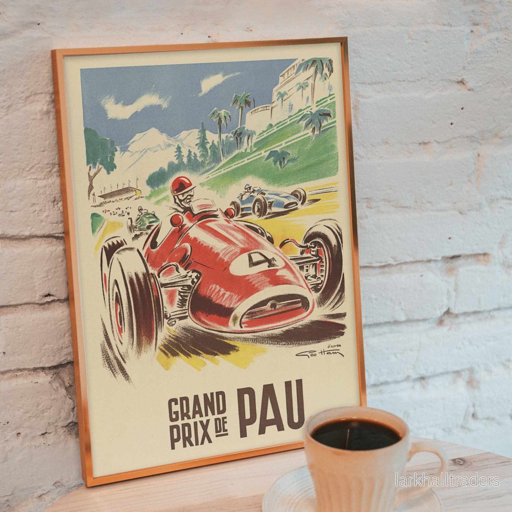 Grand prix de Pau Poster - Bild 3