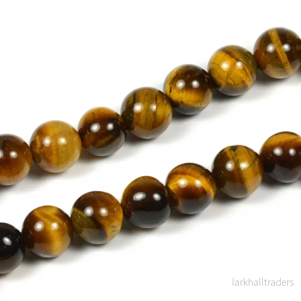 Tigeröga pärlor, 8mm Tigeröga pärlor, 8mm