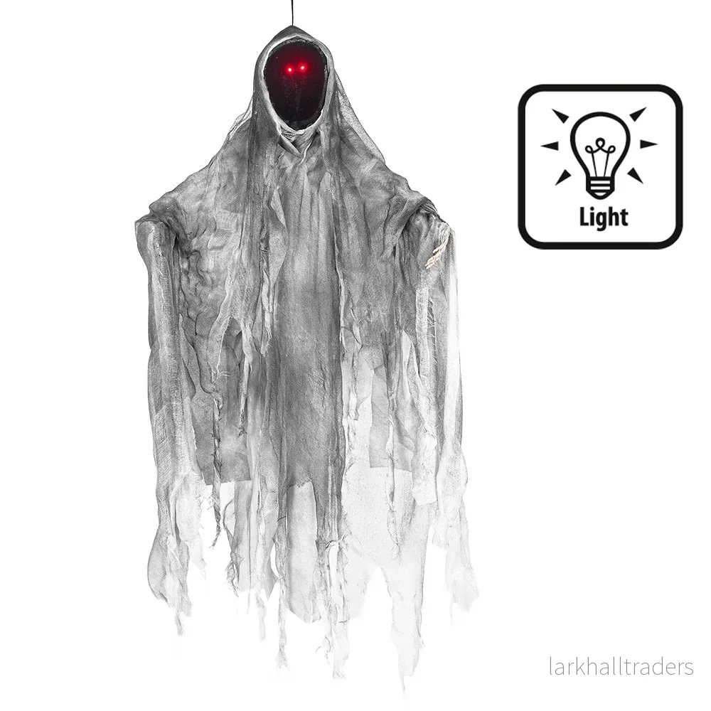 Prop, faceless gray ghost 36 cm